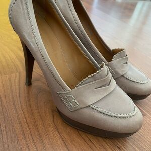 J Crew loafer heels